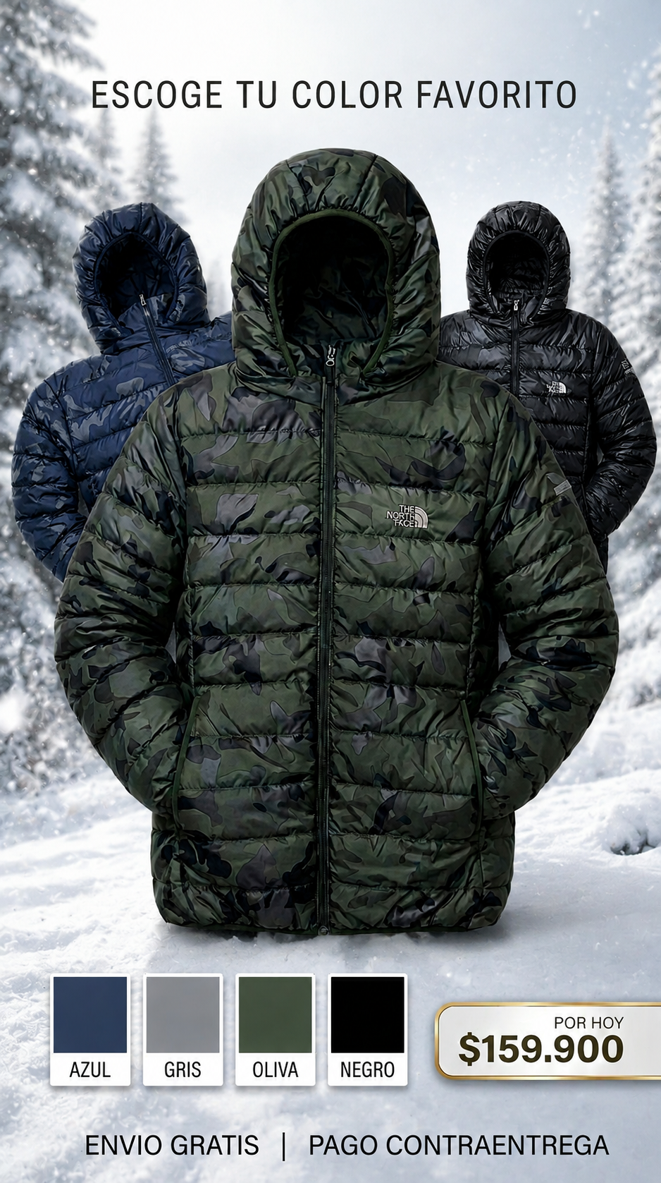 Chaqueta Camuflada Nrth Face ®