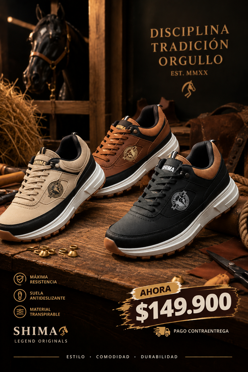 zapato brahma caballero